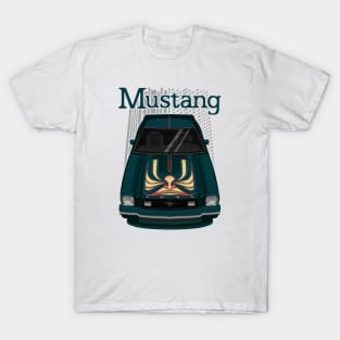 Mustang King Cobra 1978 - Aqua Metallic T-Shirt